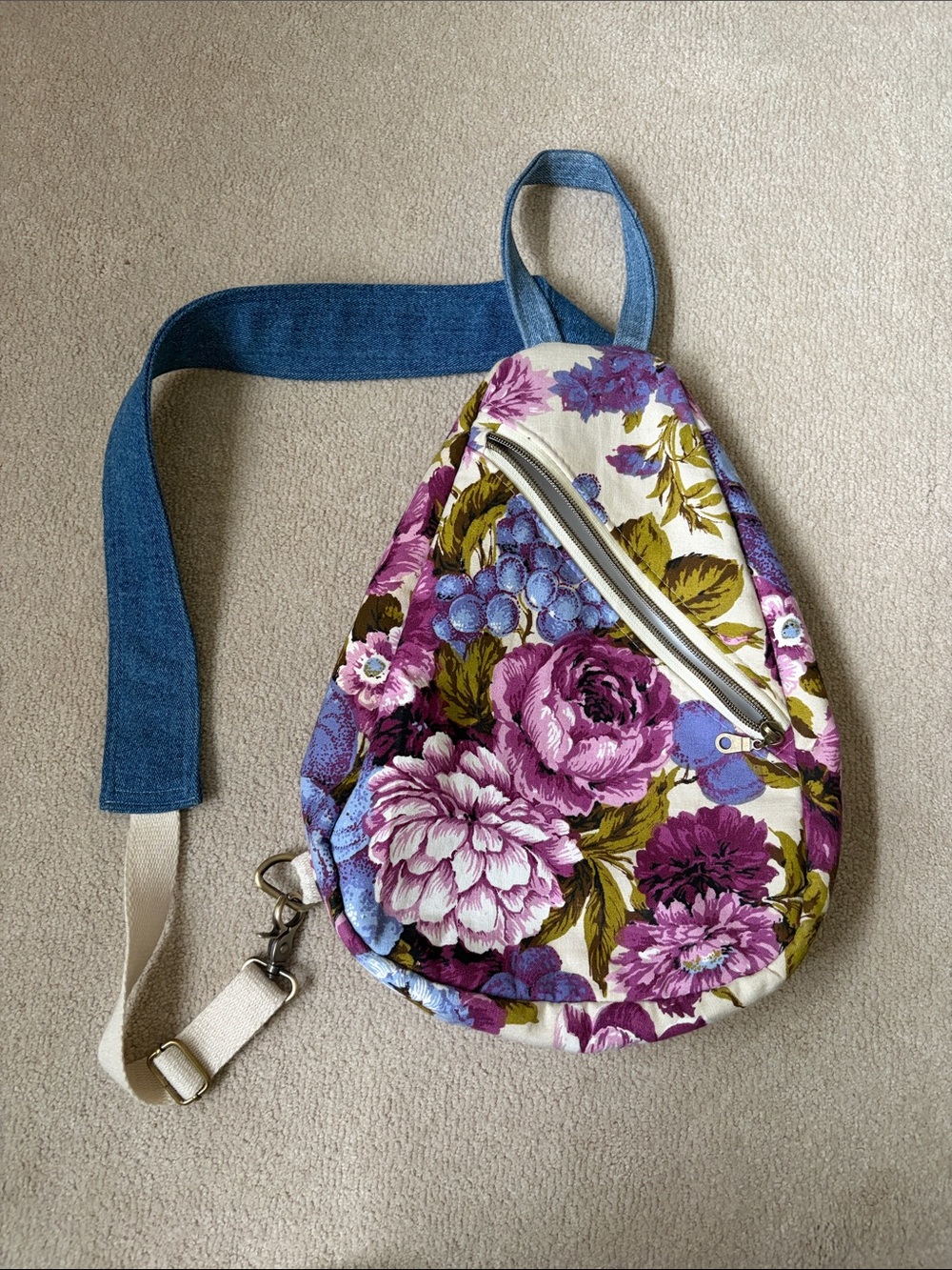 Upcycled Vintage Sling Bag